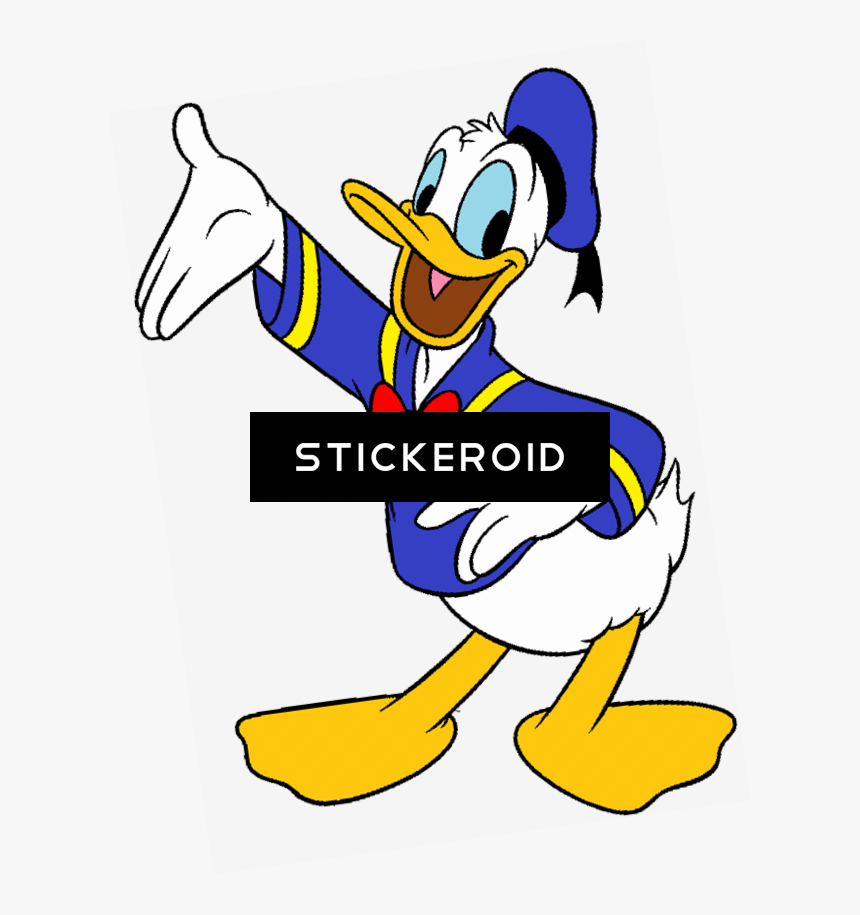 Transparent Duck Clip Art - Cartoon Mickey Mouse Donald Duck, HD Png Download, Free Download