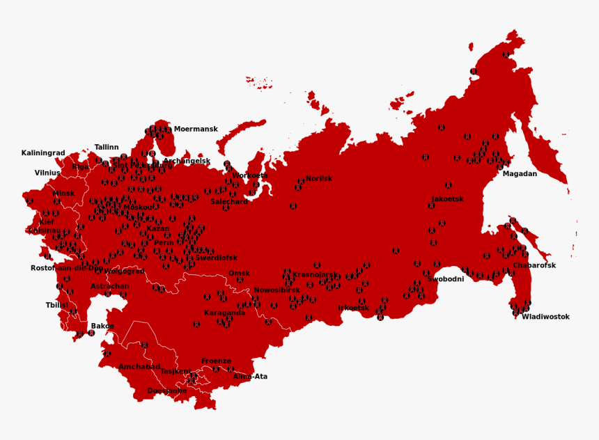 Soviet Union Map, HD Png Download, Free Download