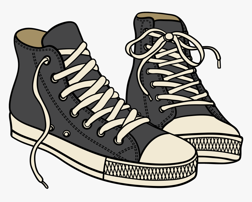 Sneaker Png Clipart - Rubber Shoes Clipart, Transparent Png, Free Download