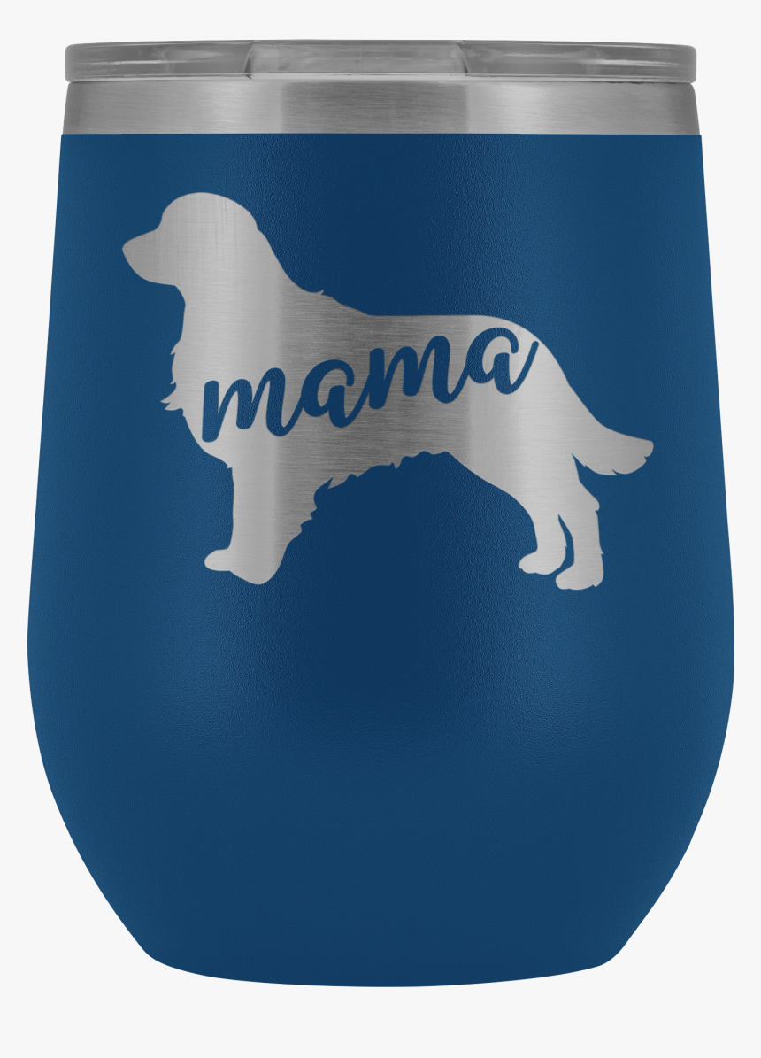 Golden Retriever Mama Wine Tumbler With Lid, Dog Mom, HD Png Download, Free Download