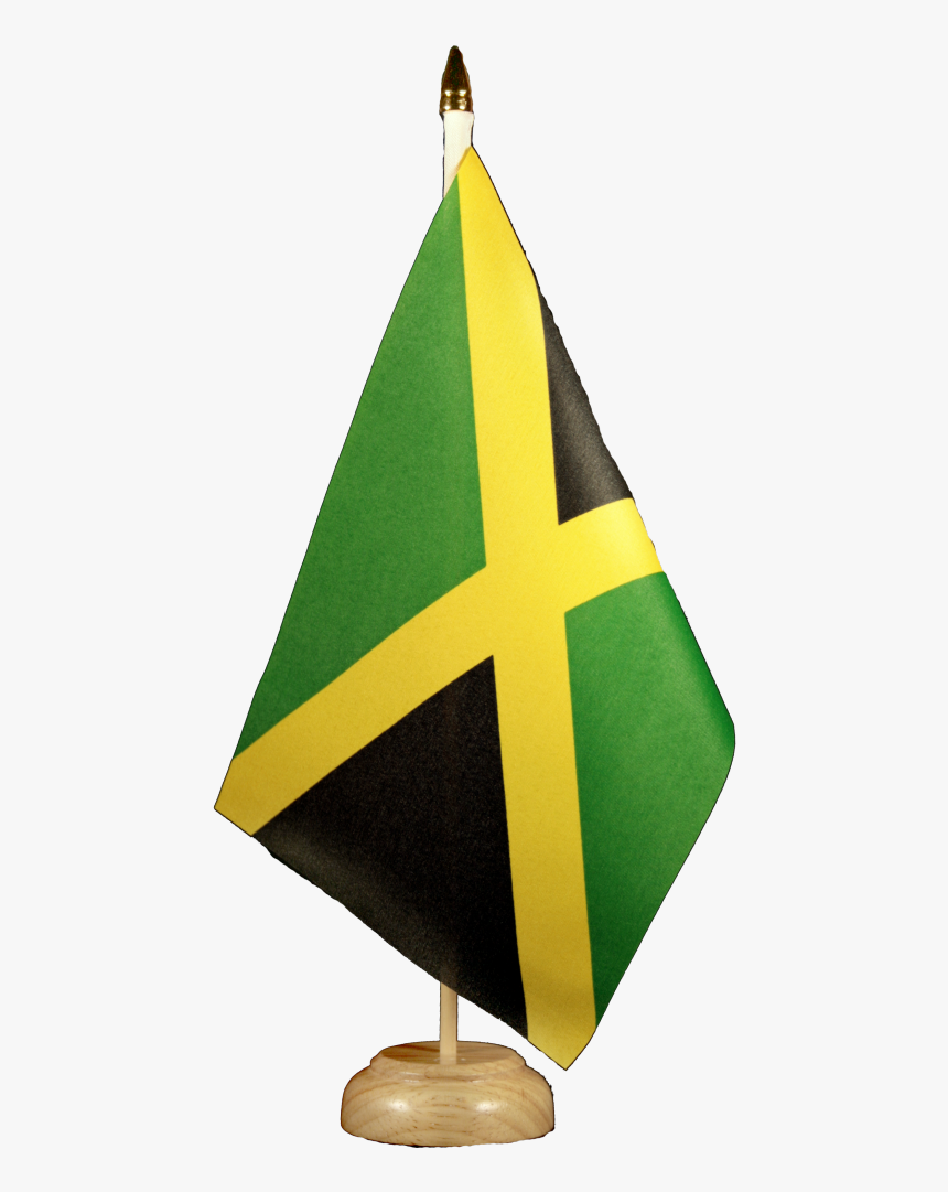 Jamaica Table Flag - Triangle, HD Png Download, Free Download