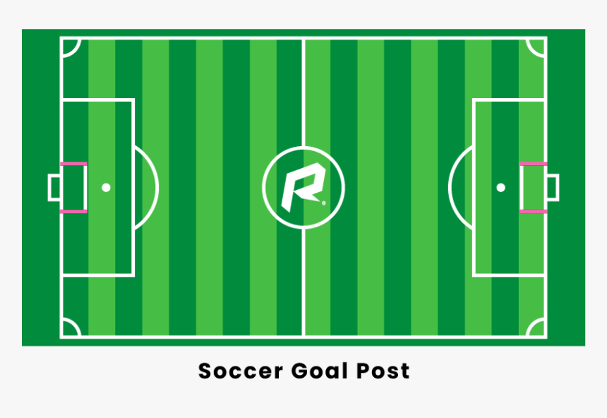 Soccer Goal Post - Draw A Football Pitch, HD Png Download, Free Download