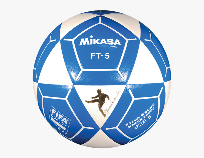 Black/Yellow Mikasa FT-5 Goal Master Model Soccer Ball Size 5 
