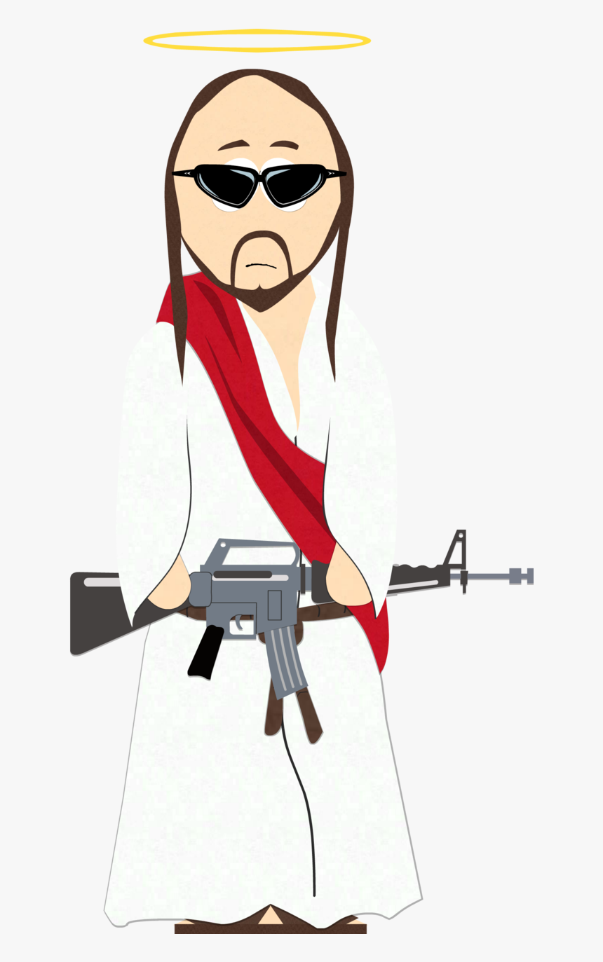 Jesus Television Clip Art - Jesus South Park Png, Transparent Png, Free Download