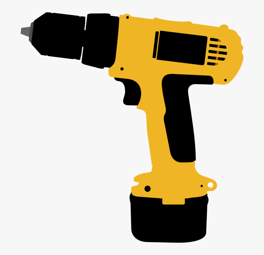 Angle,tool,yellow - Power Tools Clip Art, HD Png Download, Free Download