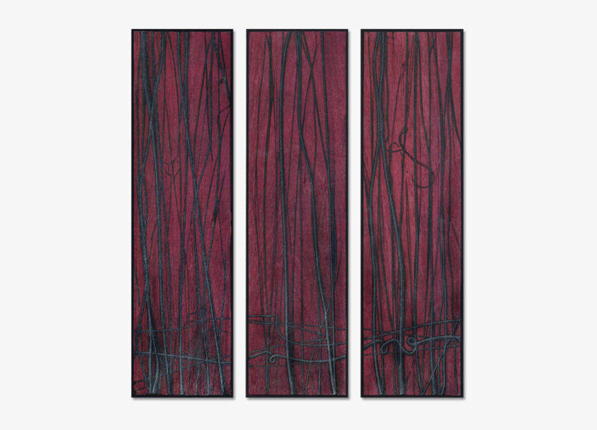 Burnt Panel Triptych No - Wood, HD Png Download, Free Download