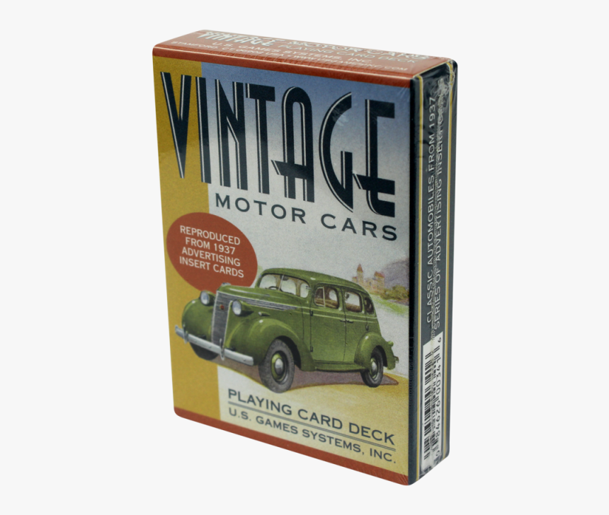 Vintage Cars Playing Cards - Vintage Car, HD Png Download, Free Download