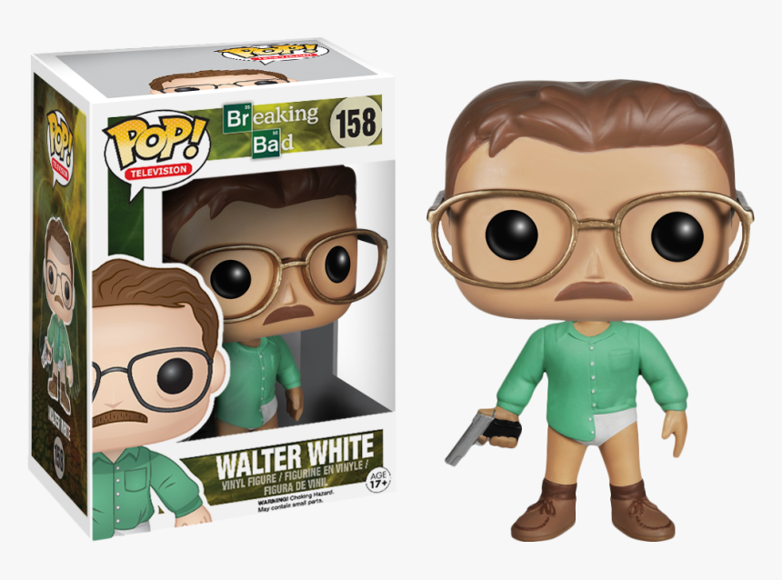 Funko Pop Walter White Vinyl Figure - Breaking Bad Pop Figure, HD Png Download, Free Download