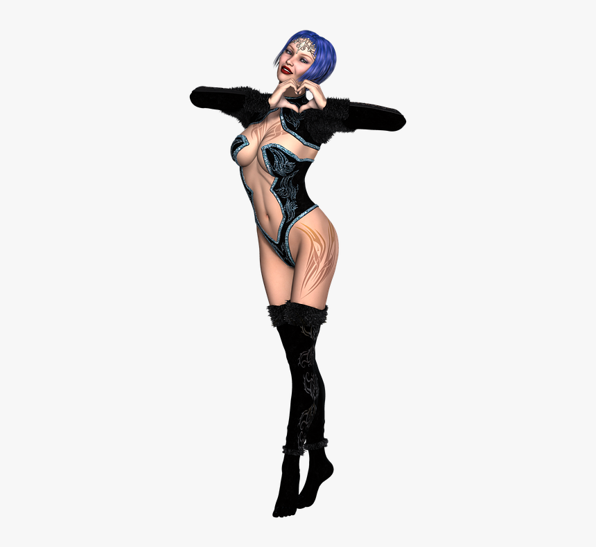 Sexy 3d Girls, HD Png Download, Free Download