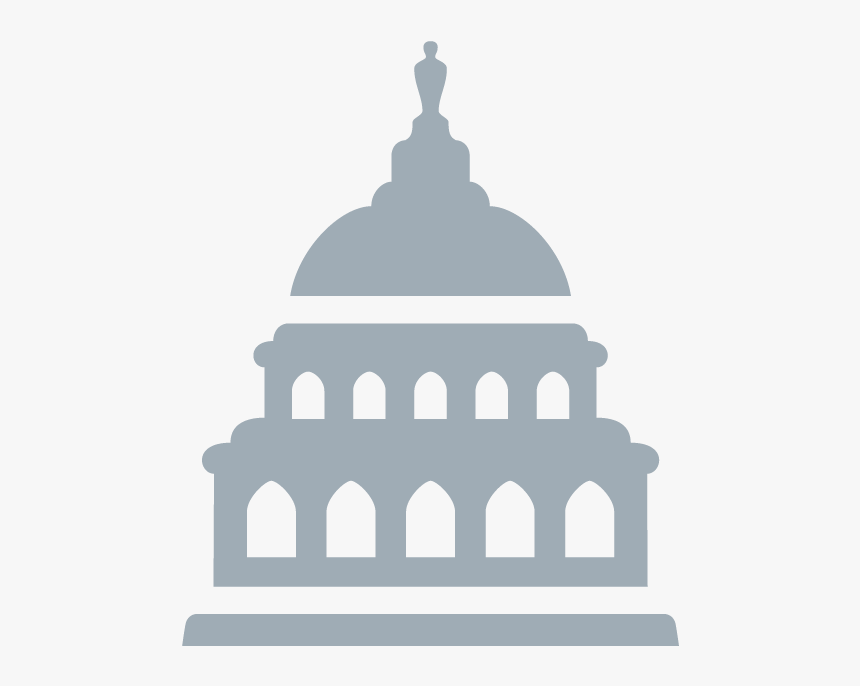 Politician Clipart Dome Capitol Building - Congress Building Clipart, HD Png Download, Free Download