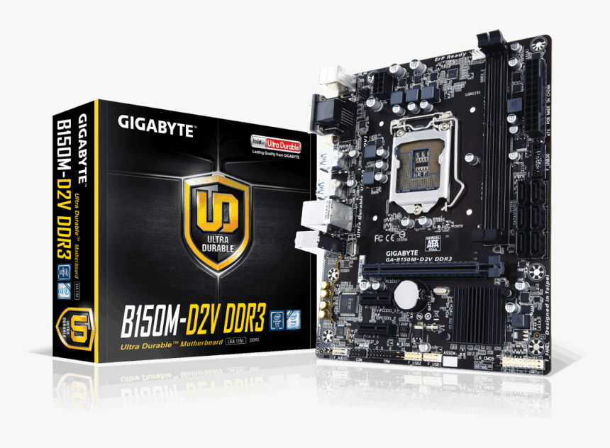 Gigabyte Motherboard H110m S2, HD Png Download, Free Download