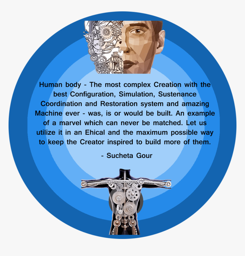 Human Body A Complex Machine - Human Body Most Complex Machine, HD Png Download, Free Download