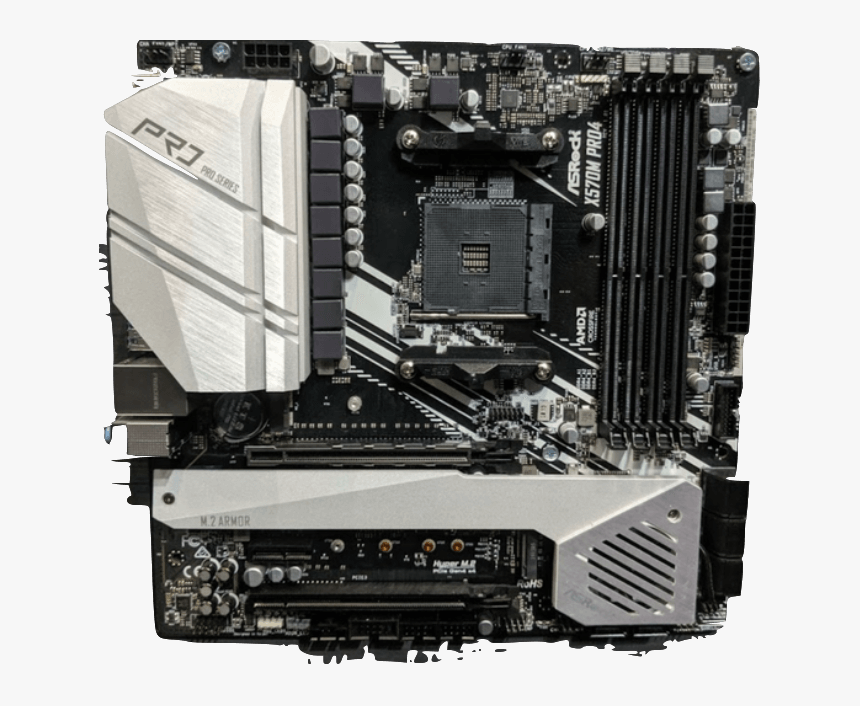 Micro Atx X570 Motherboard, HD Png Download, Free Download