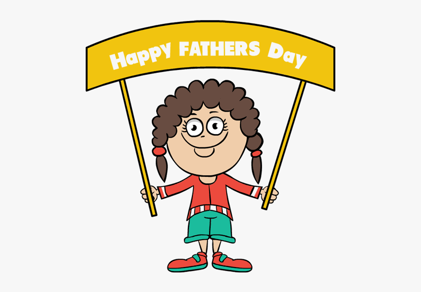 Fathers Day Clip Art - Cartoon, HD Png Download, Free Download