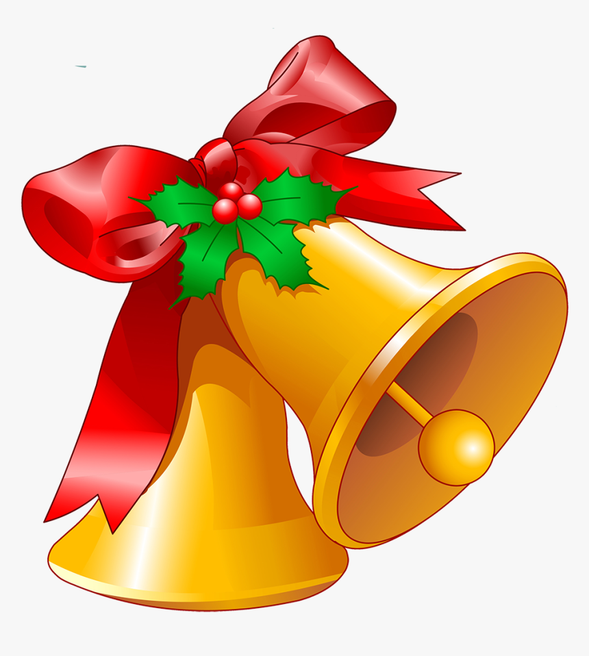Ding Dong Merrily On - Christmas Bells Clip Art, HD Png Download, Free Download