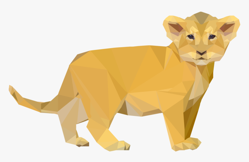 Lion Png Clipart - Lion Cub Clip Art, Transparent Png, Free Download