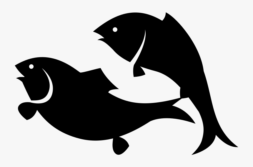 Fish Clip Art Black, HD Png Download, Free Download