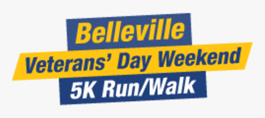 Belleville Veterans Day 5k - Orange, HD Png Download, Free Download