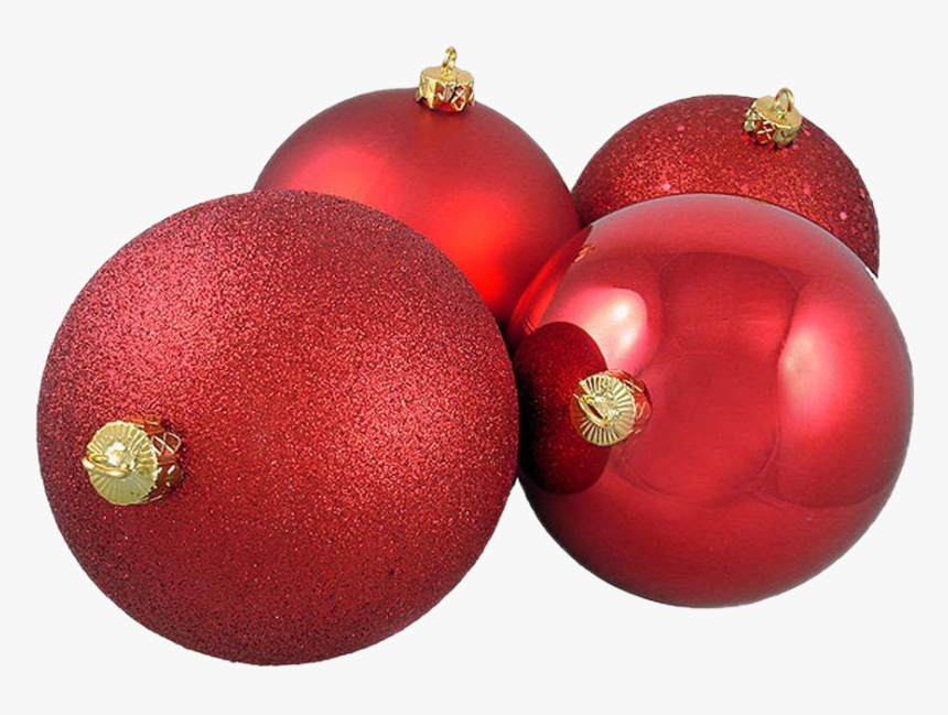 Red Christmas Ball Transparent Png - Red Christmas Ornament Ball, Png Download, Free Download