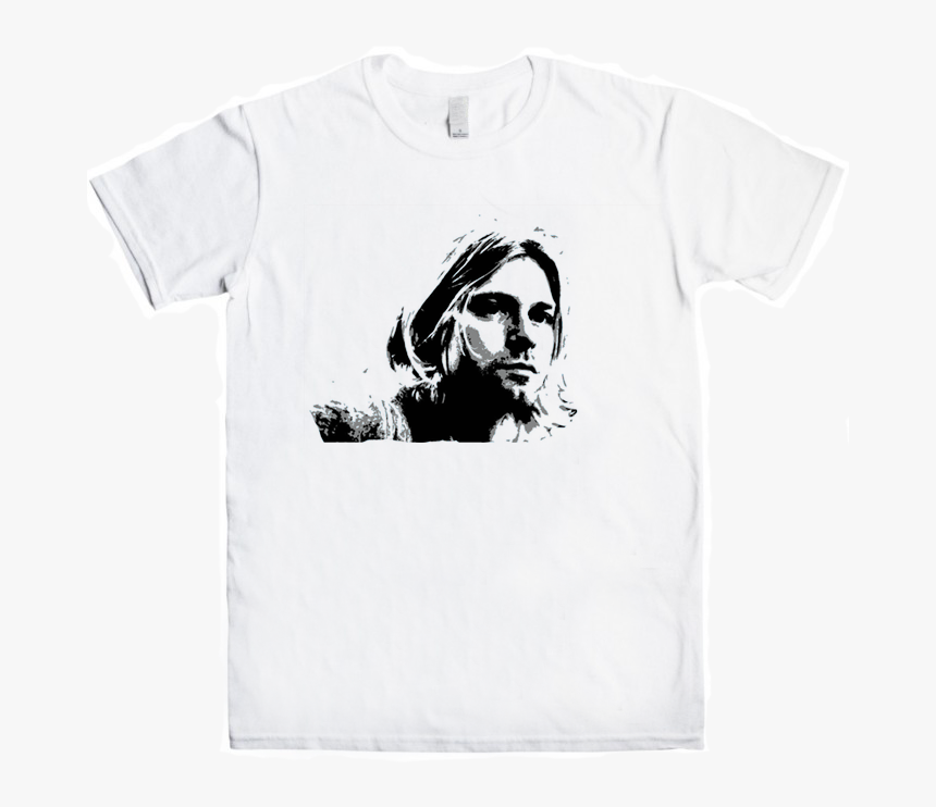 Kurt Cobain T-shirt - Heres Johnny T Shirt, HD Png Download, Free Download