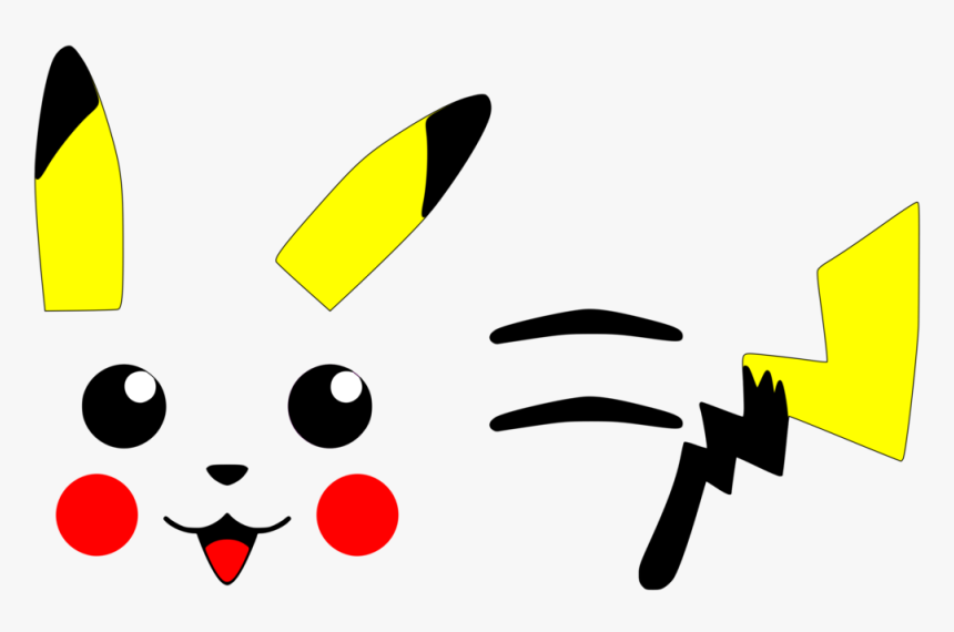 Pikachu Face Svg, HD Png Download, Free Download