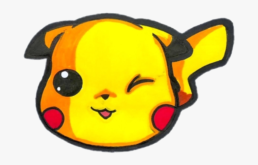 #pokemon #emoji #pikachu - Stuffed Toy, HD Png Download, Free Download