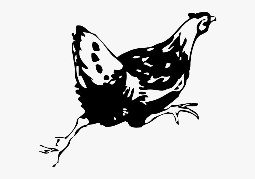 Running Hen Png Clip Arts - Bangin Buns North Hollywood, Transparent Png, Free Download