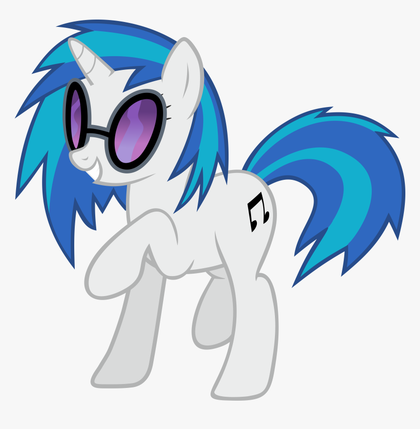 Mlp Vinyl Scratch Vector - Mlp Vinyl Scratch, HD Png Download, Free Download