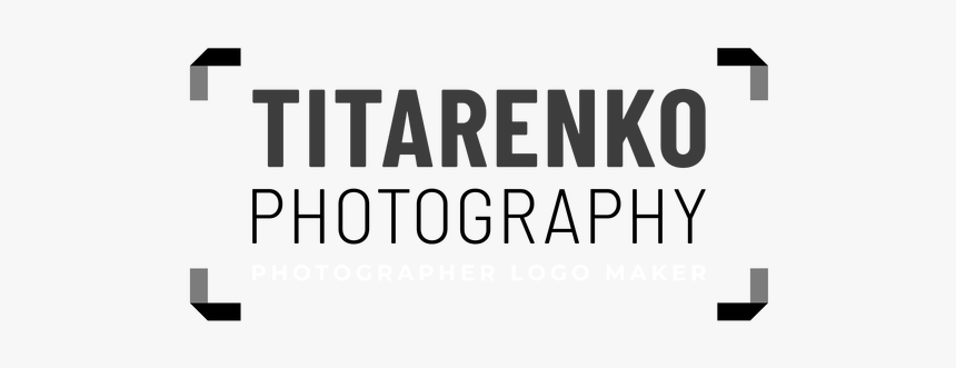 Stylish Logo Maker For An Independent Photographer - Calligraphy, HD Png Download, Free Download