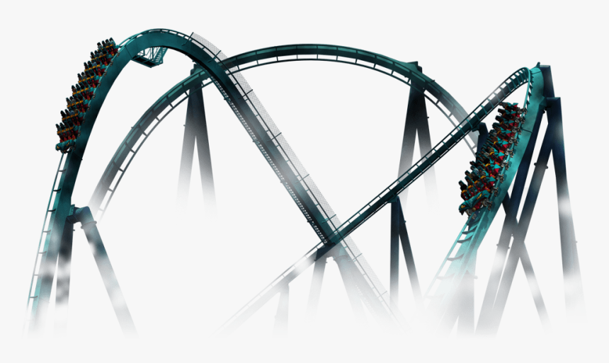 Spring Has Been A Roller Coaster - Transparent Background Roller Coaster Png, Png Download, Free Download