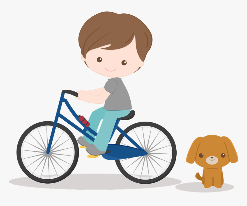 Minus Clipart Little Boy - Cycling Drawing, HD Png Download, Free Download