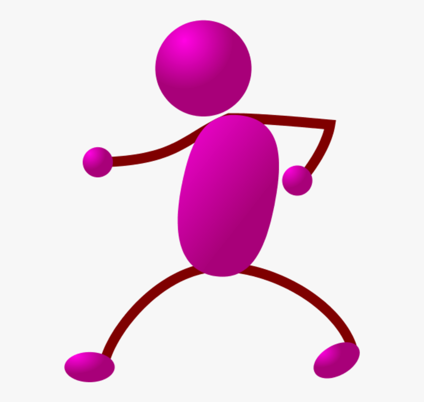 Happy Stick Man Dancing - Walking Stick Figure, HD Png Download, Free Download