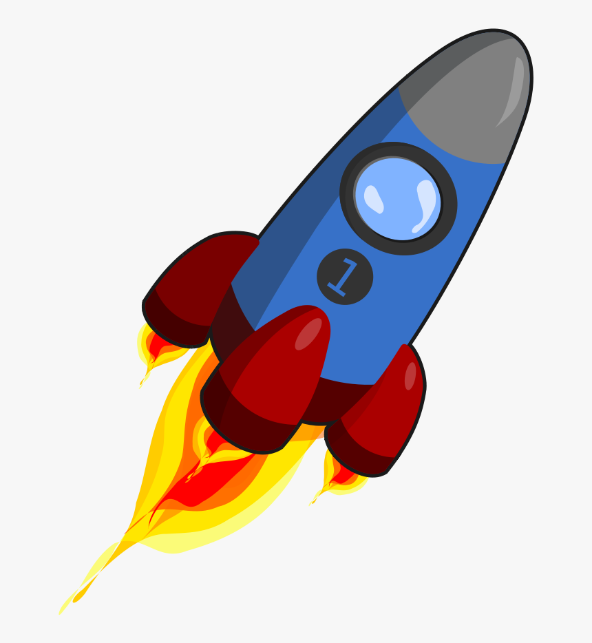 Cartoon Rocket Ship Png - Transparent Background Rocket Ship Gif, Png Download, Free Download