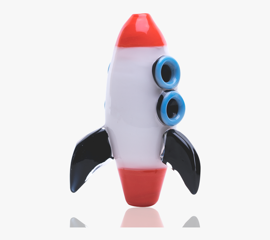 Rocket Ship Pipe By Empire Glassworks"
 Class= - Figurine, HD Png Download, Free Download