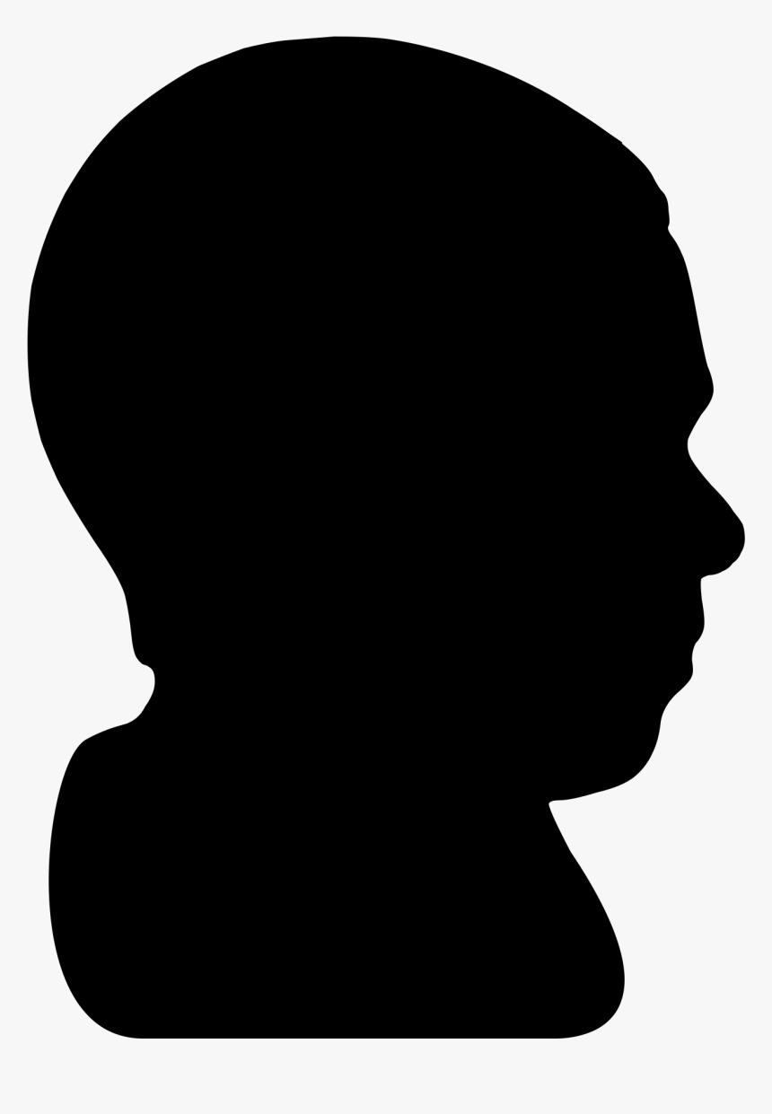 Face Clip Art - Human Head Silhouette, HD Png Download, Free Download