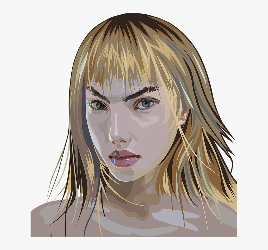 Woman Face Png - Girl, Transparent Png, Free Download
