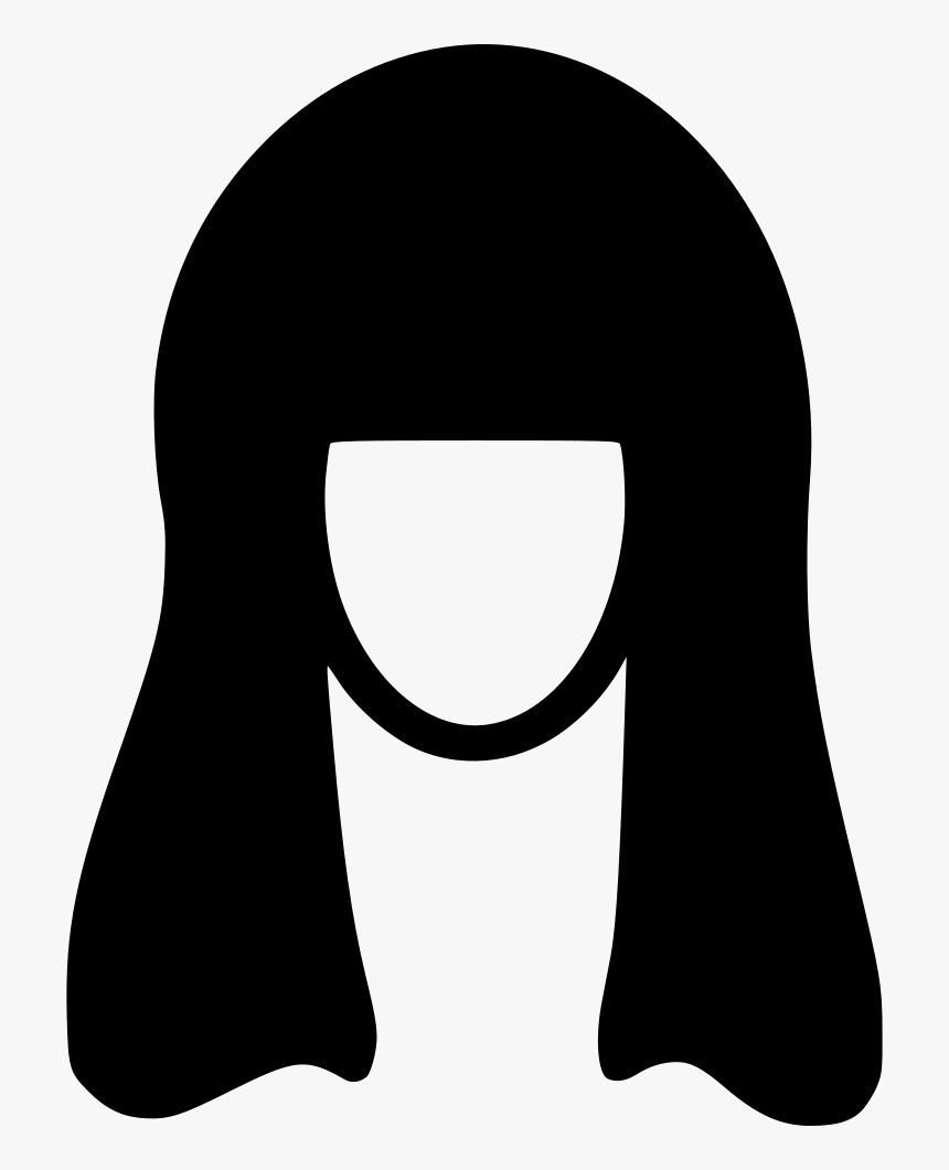 Face Girl Long Hair Hairstyle Beauty Treatment, HD Png Download, Free Download