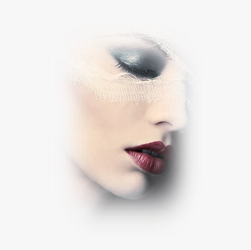 Face Portrait Woman Eyebrow Eyelash Extensions - Close-up, HD Png Download, Free Download