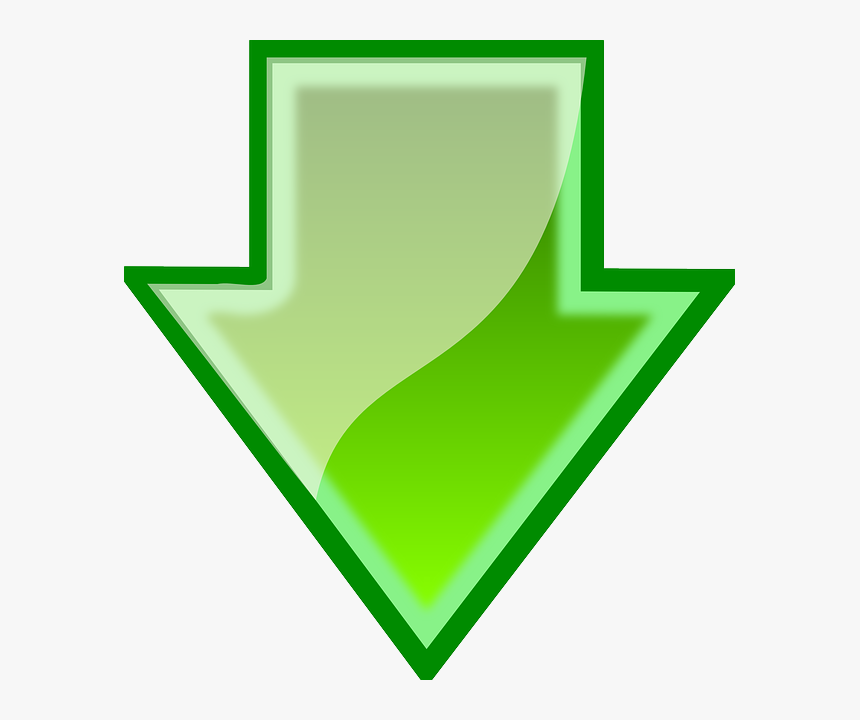 Internet, Green, Icon, Symbol, Arrow, Down, Free, File - Arrow Green Up Png, Transparent Png, Free Download