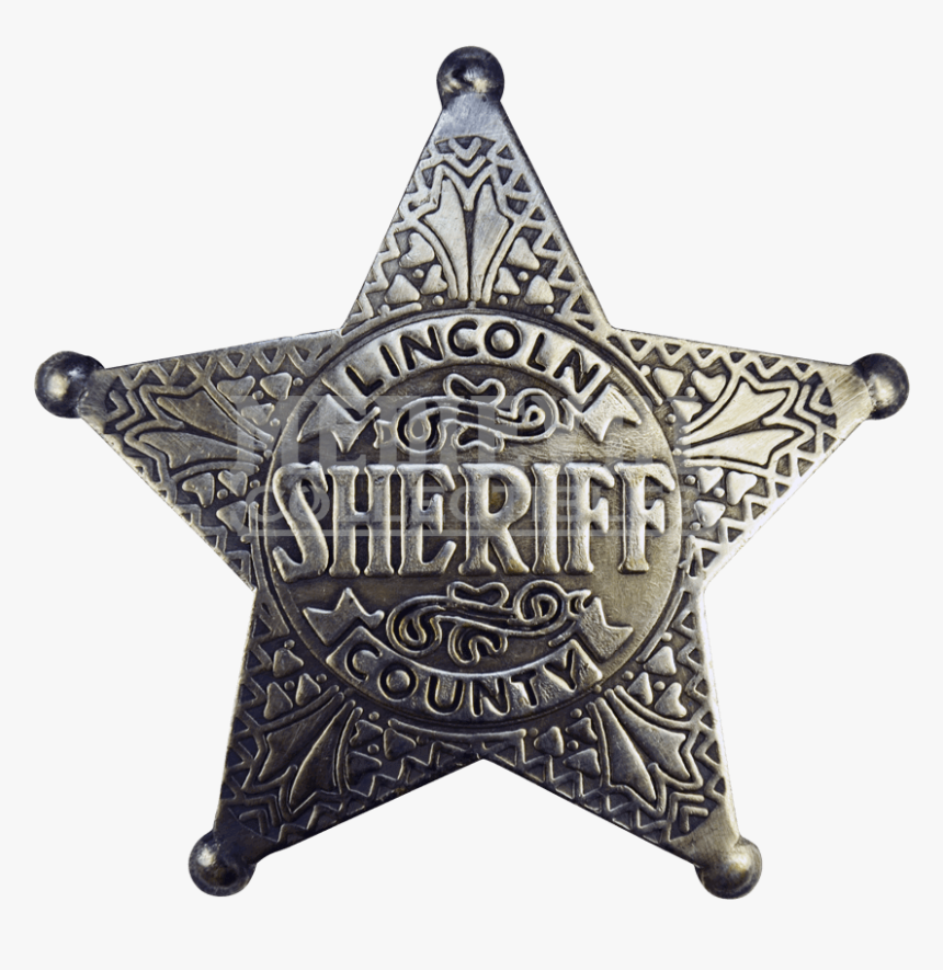 Lincoln County Sheriff Badge - Western Sheriff Badge Png, Transparent Png, Free Download