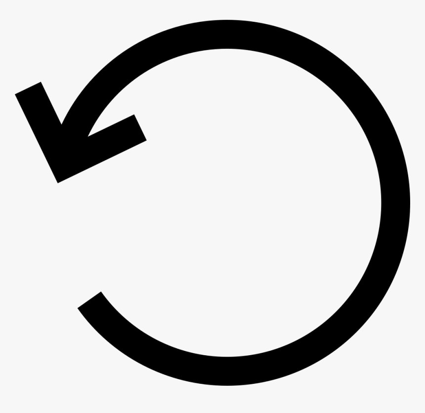 Svg Circle Arrow - Rotate Symbol Png, Transparent Png, Free Download