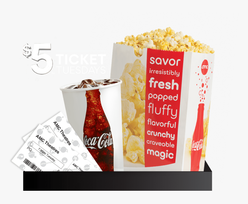 [​img] - Amc 5 Dollar Tuesday, HD Png Download, Free Download