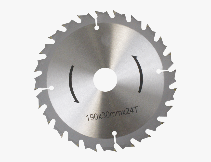 190mm Hm Woodworking Tungsten Carbide Tipped Saw Blade - Circular Saw Blade, HD Png Download, Free Download