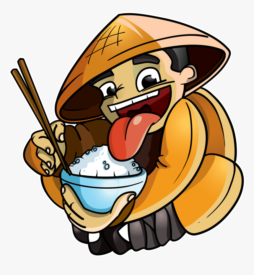 Chinese Cuisine Chinese Noodles Asian Cuisine Ramen - Cartoon Eating Chinese Food, HD Png Download, Free Download