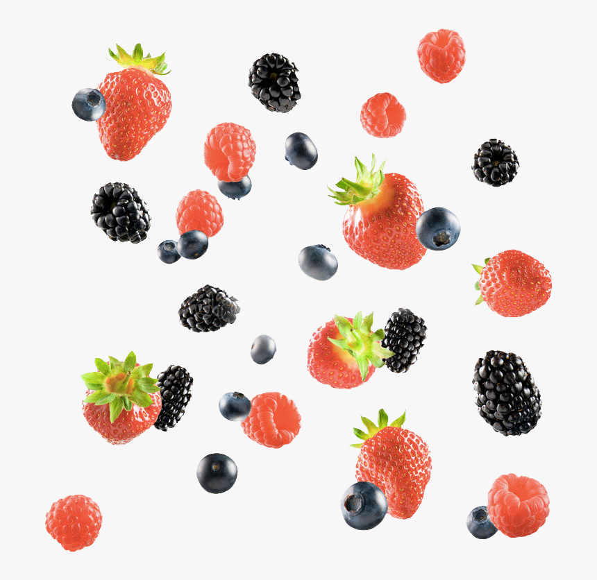 Berries-explosion - Fruits And Berries Explosions, HD Png Download, Free Download