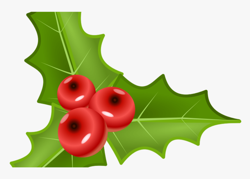 Holly Berry Clip Art Abeoncliparts Cliparts & Vectors - Holly Png Red, Transparent Png, Free Download