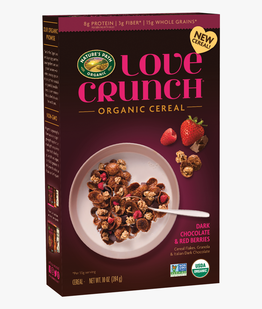 Love Crunch Dark Chocolate Peanut Butter Cereal, HD Png Download, Free Download