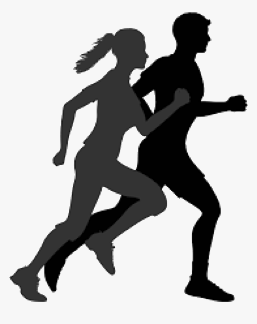 Transparent Workout Silhouette Png - Runners Clipart, Png Download, Free Download