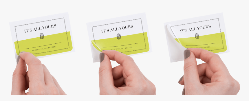 Hand Removing A - Labels Design, HD Png Download, Free Download