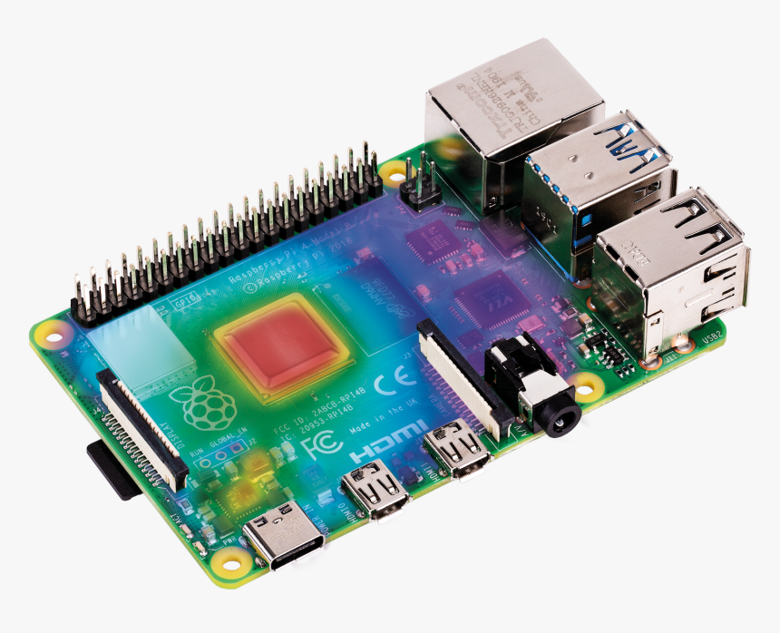 Raspberry Pi 4 Cooling, HD Png Download, Free Download